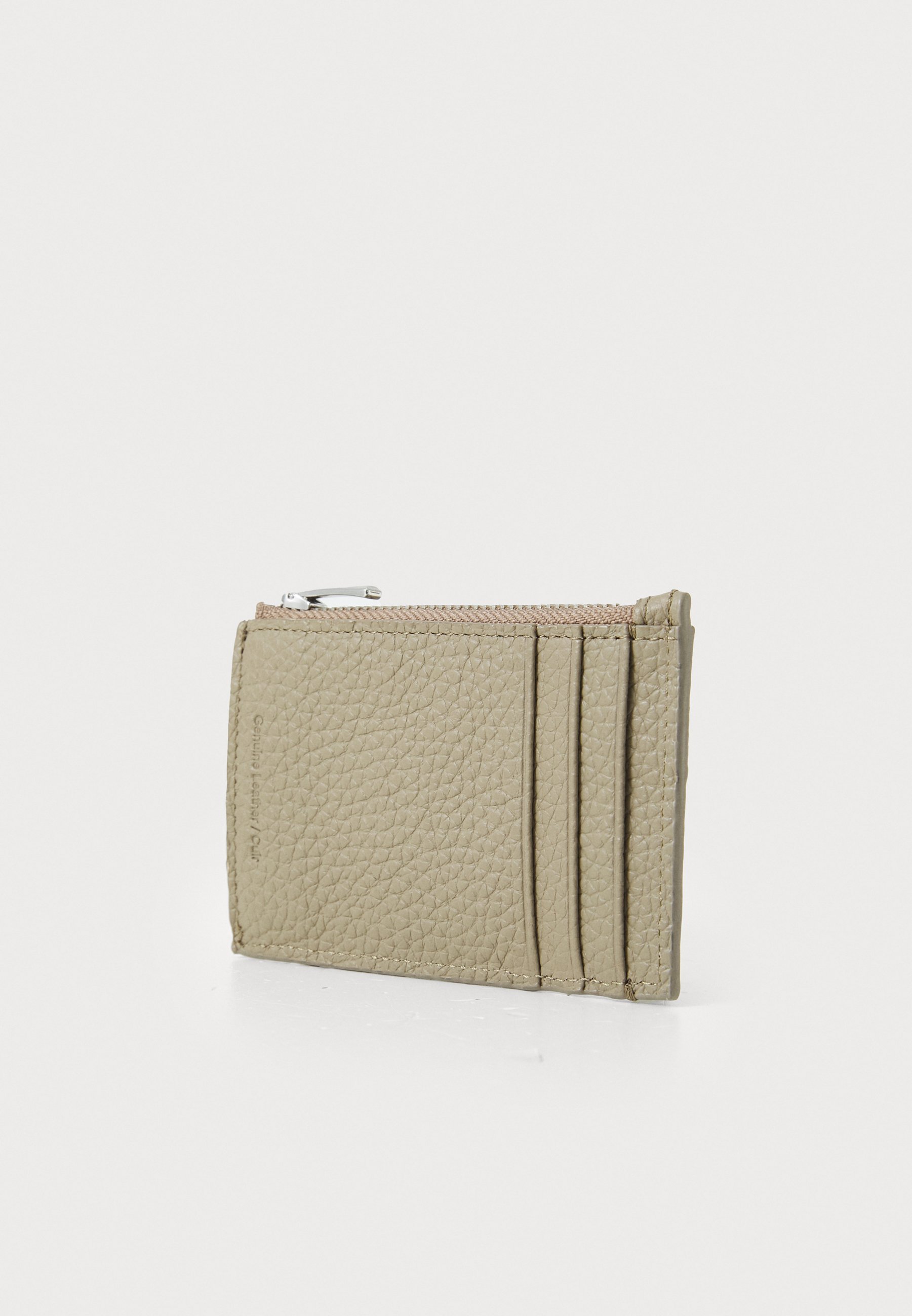 Étui à cartes zippé Calvin Klein - Portefeuille - taupe
