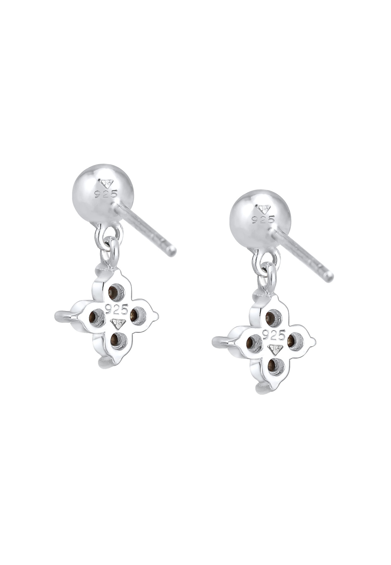 Elli Kinder Blume Kristalle Süss 925 Silber