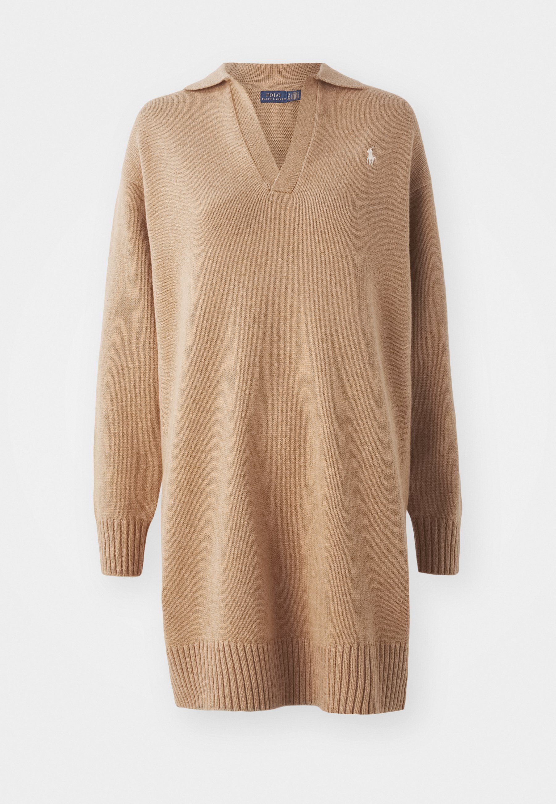 Polo Ralph Lauren DRESSES - Jumper dress - collection   camel melange