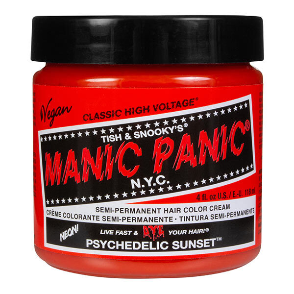 Manic Panic High Voltage -hiusväri Psykedeelinen auringonlasku 118ml
