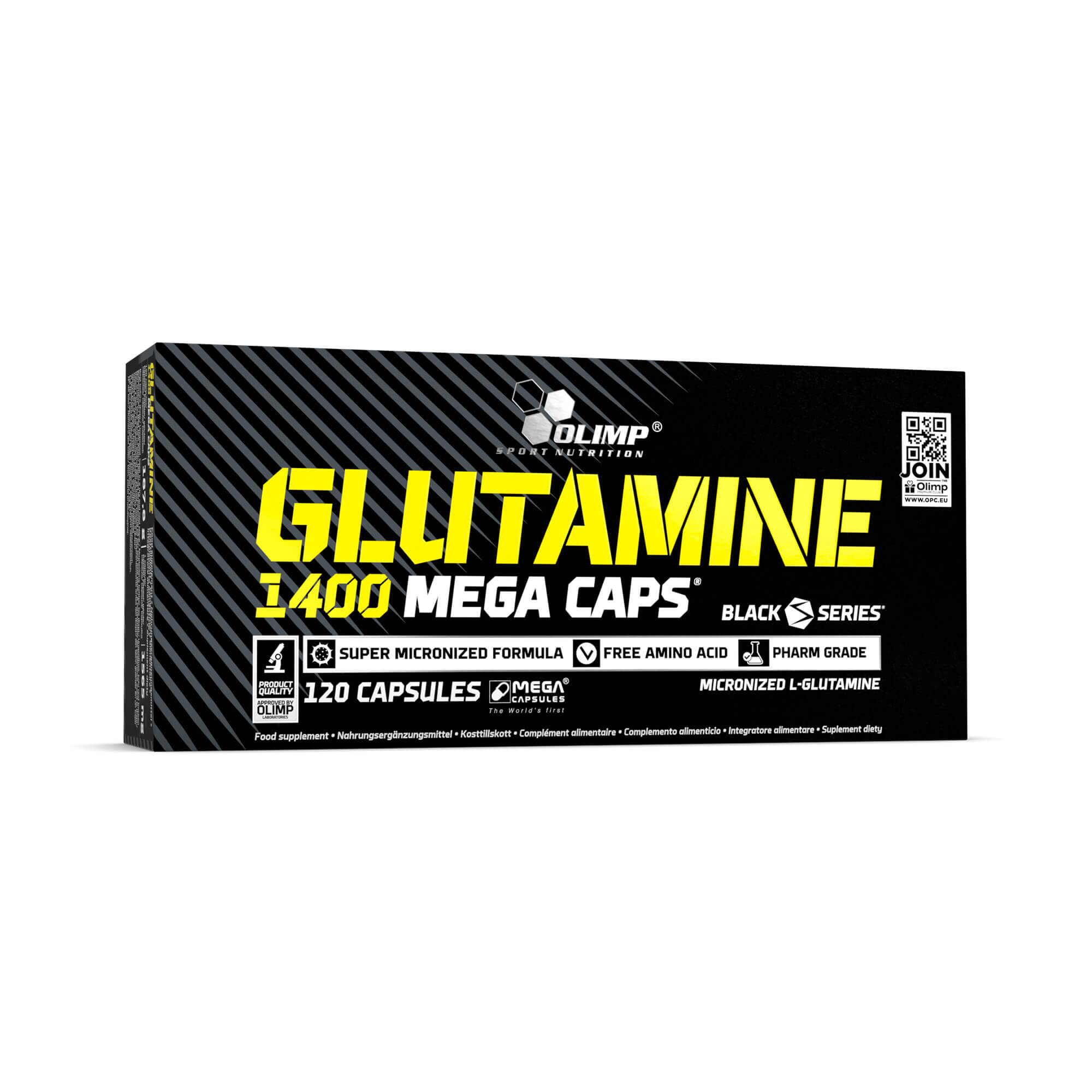 Olimp Sport Nutrition Γλουταμίνη 1400 Μεγάλες Κάψουλες