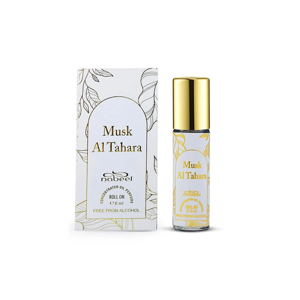 Oil Perfume Musk Al Tahara Roll On Oil Perfume - Huile de Parfum Unisex, Huile de Parfum