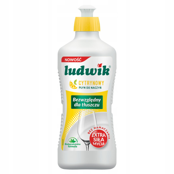 Płyn do mycia naczyń Ludwik cytrynowy 0,9 l