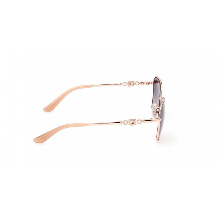 Gafas de sol Guess GU7884 57/16/140 de metal brillante color oro rosa/azul violeta para mujer GU7884