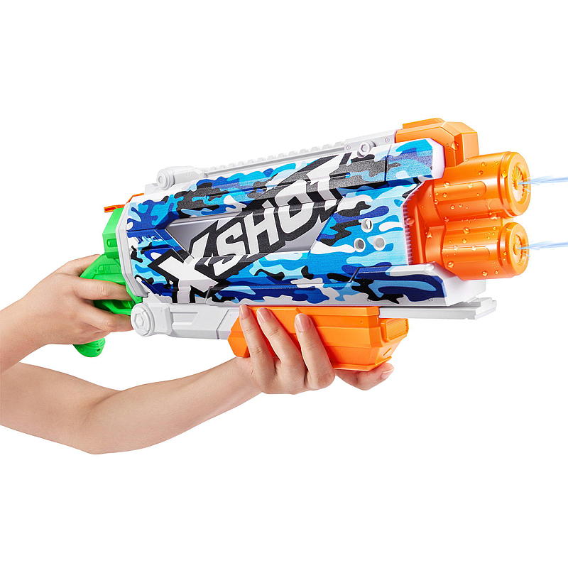 X-Shot vattenpistol med pumpfunktion och snabbpåfyllning