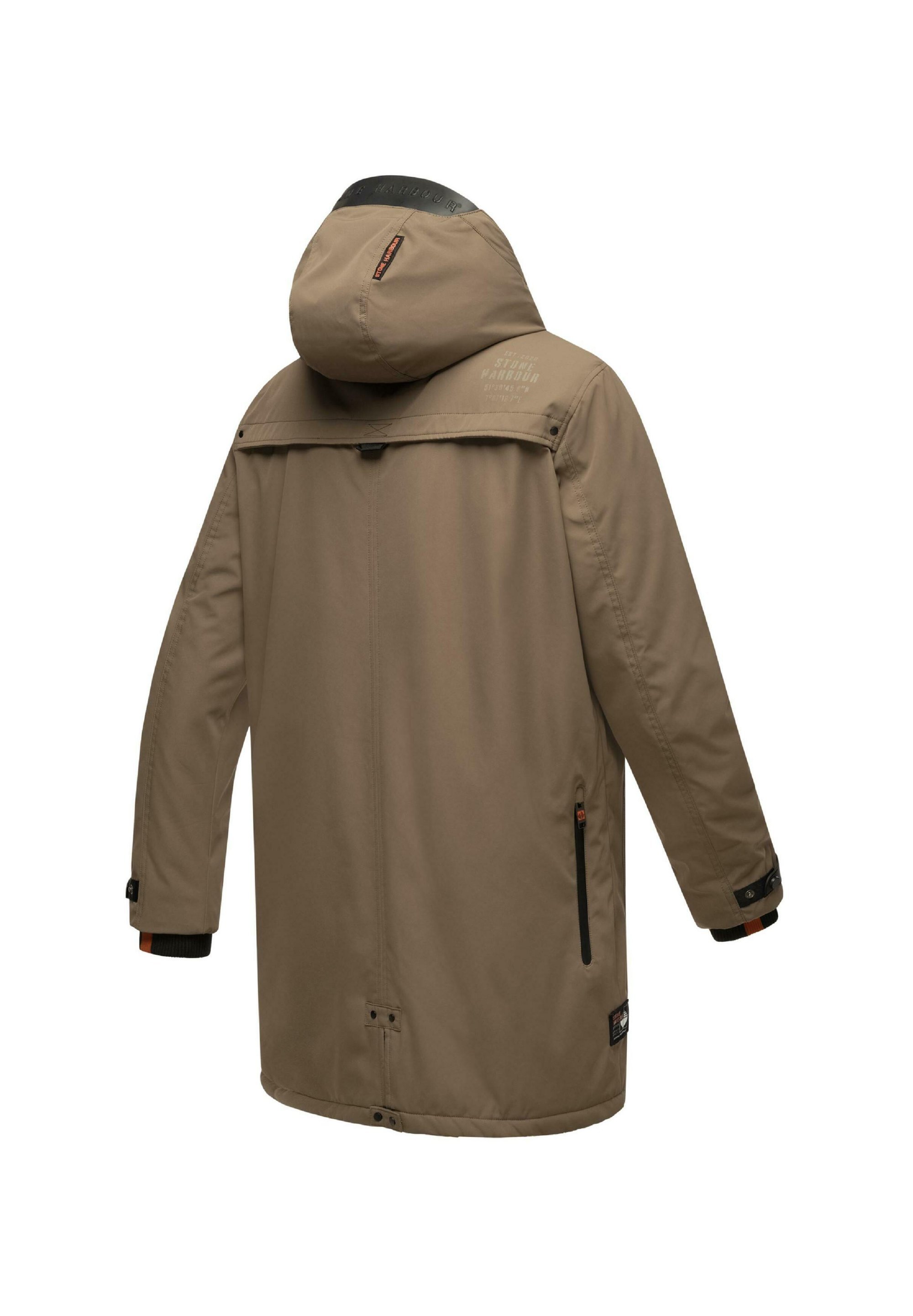 STONE HARBOUR LANZOO - Parka - steenbruin