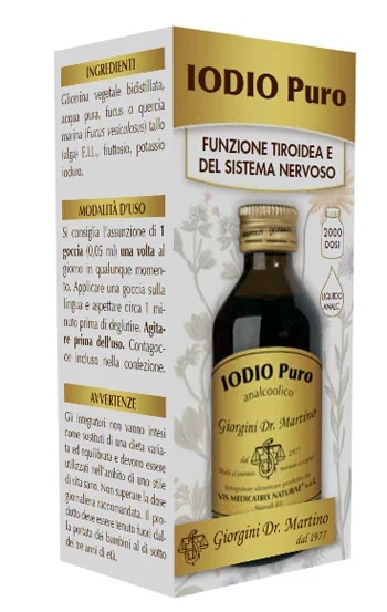 DR. GIORGINI Iode Pure Sans Alcool 100 ml