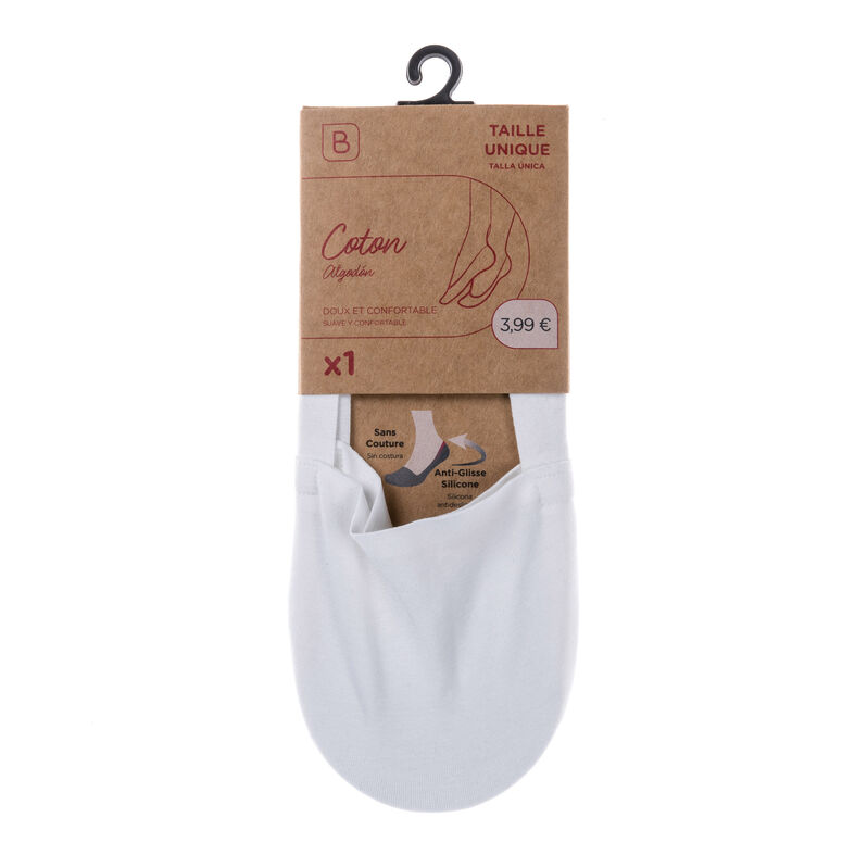 Women's White Socks 40/45