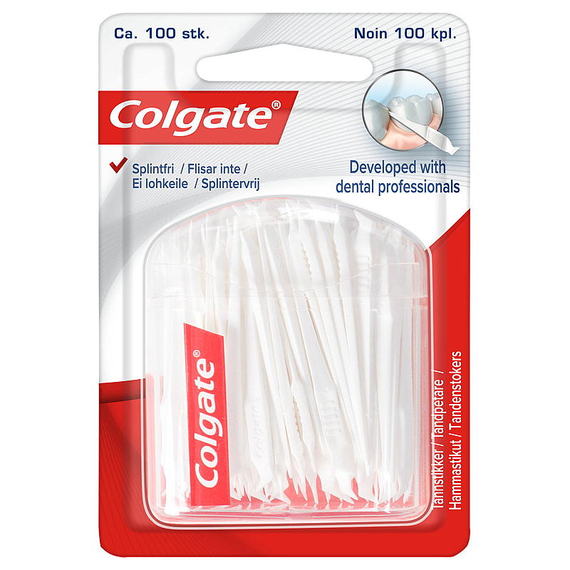 Colgate tandstikkere Colgate 100 stk., plastik