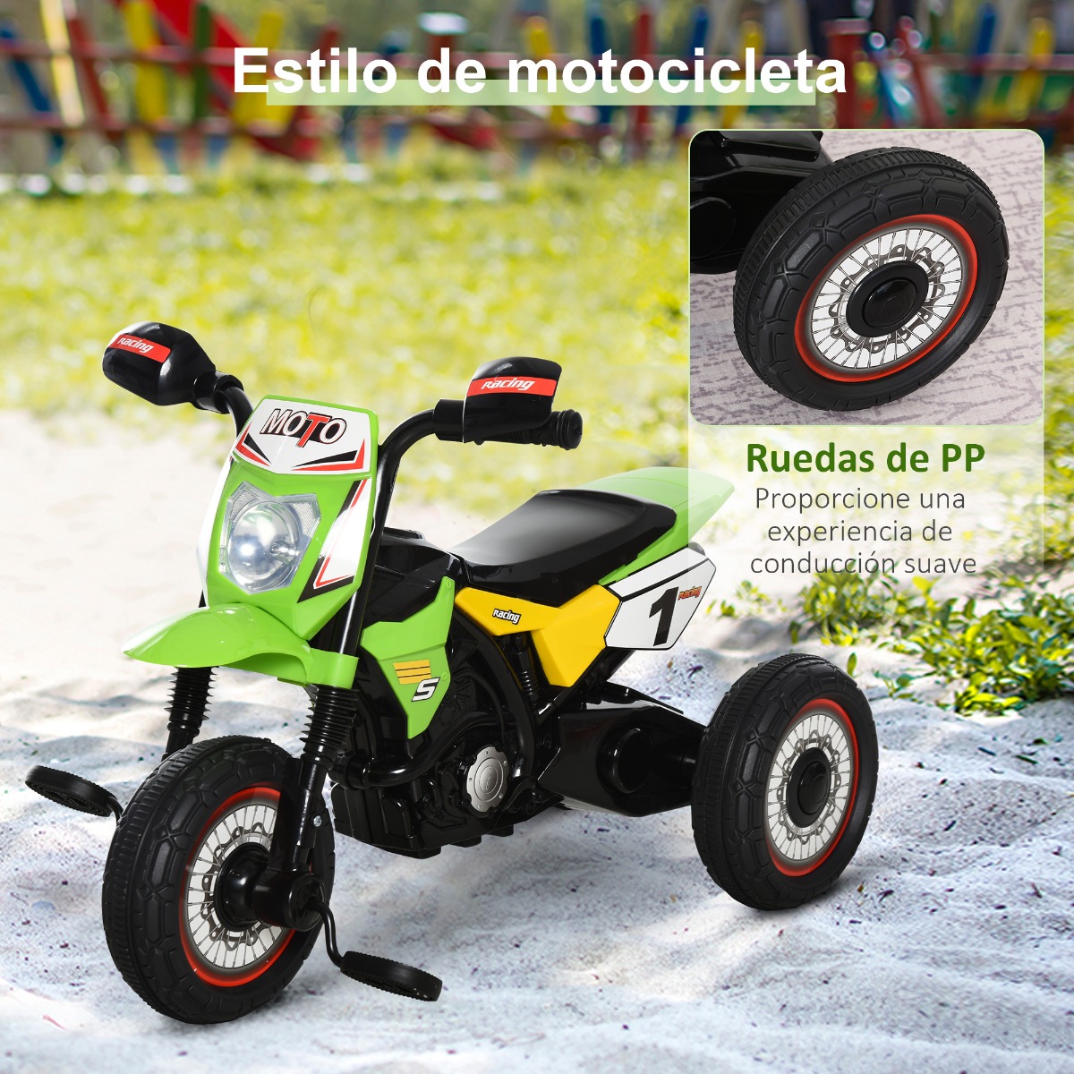  Homcom Kindermotorrad 370-095gn