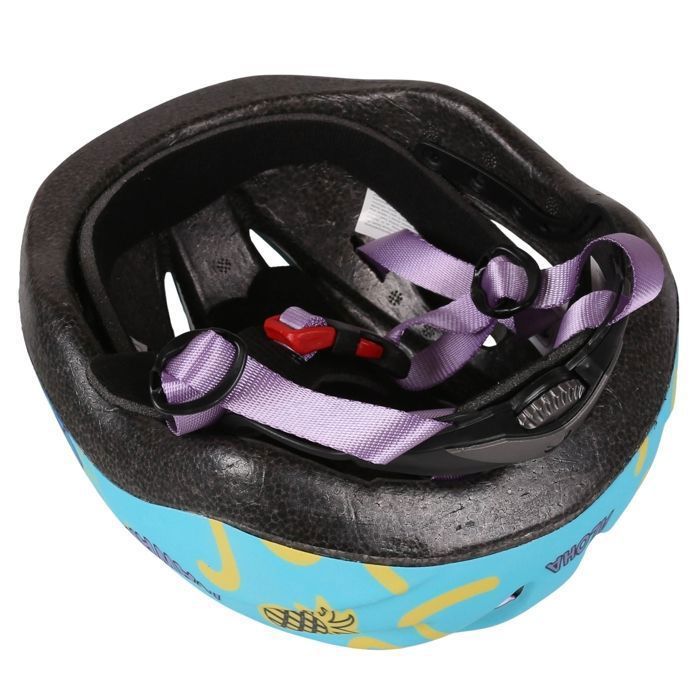 DISNEY Stitch Children's Bike Helmet, Turquoise, Lightweight, Adjustable 48-52 cm