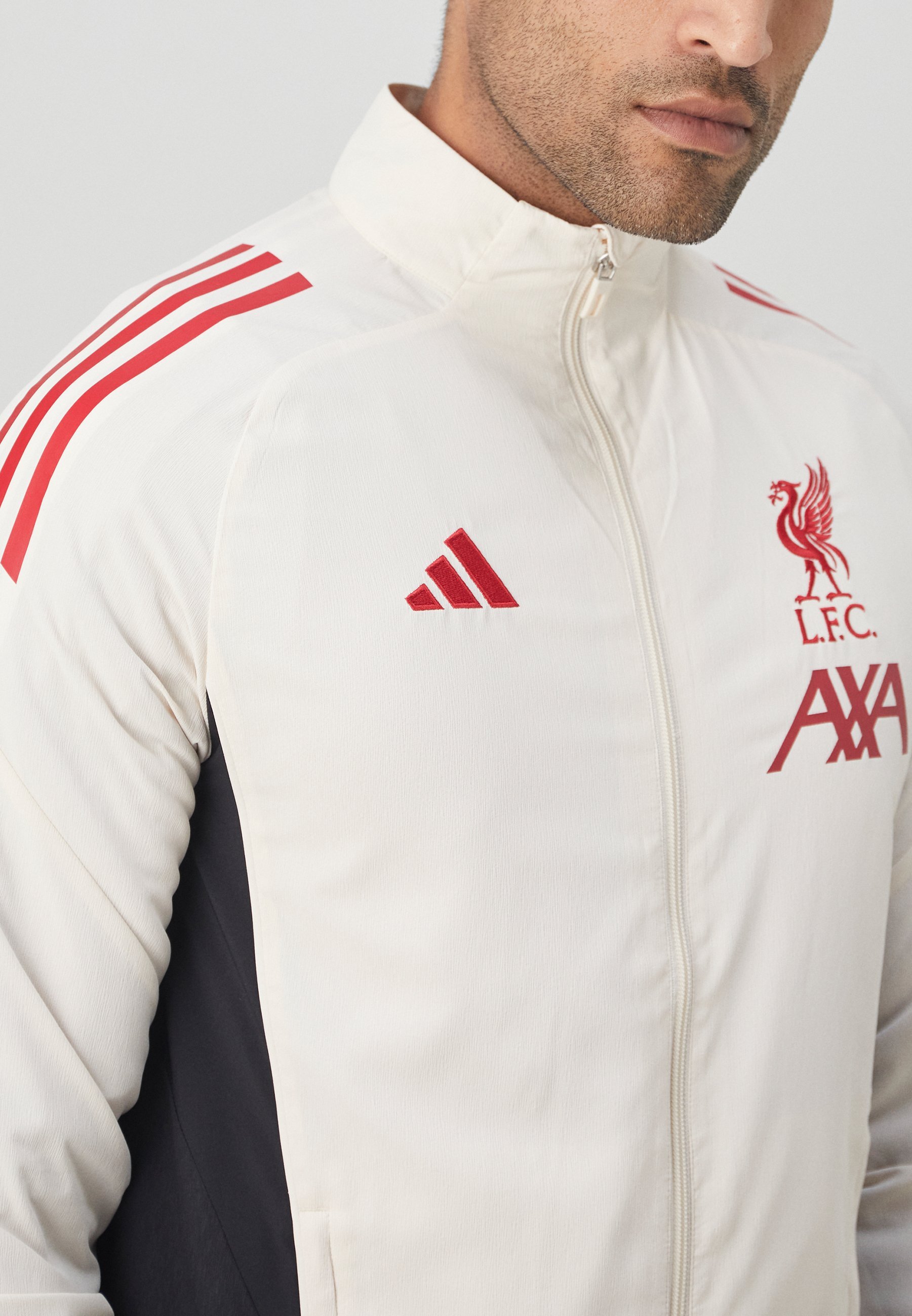 adidas Performance LIVERPOOL FC 25/26 COMPETITION PRESENTATION JACKET - Clubkleding - wit