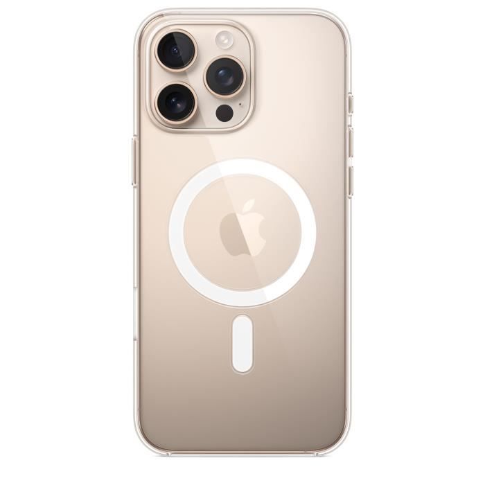 APPLE iPhone 16 Pro Max - Funda transparente con MagSafe
