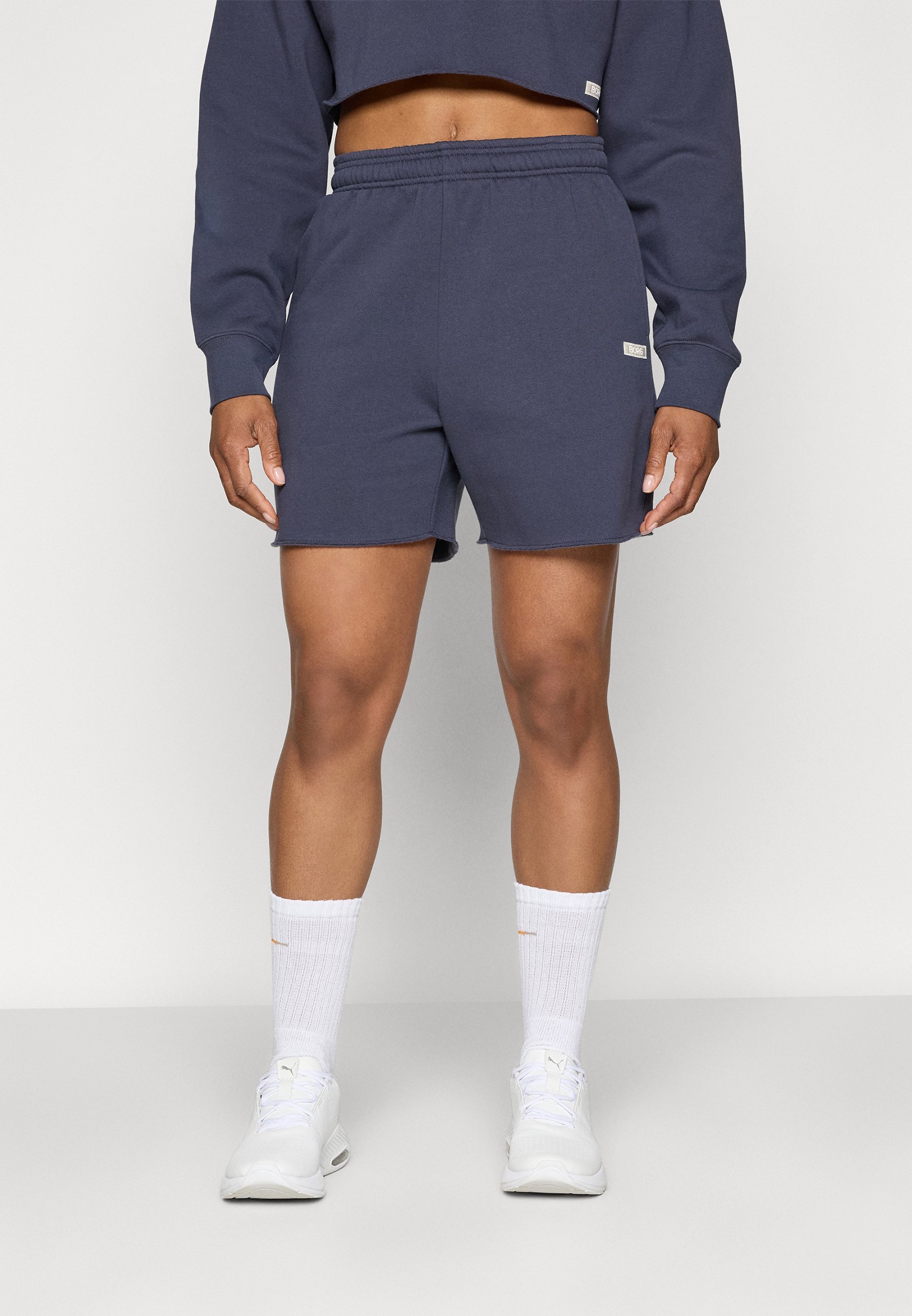 Calção de moletom Björn Borg STUDIO - Shorts esportivos - cinza odyssey