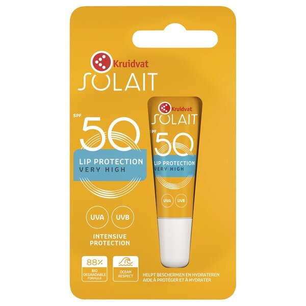 Balzam za ustnice Kruidvat Solait SPF50, 10 ml