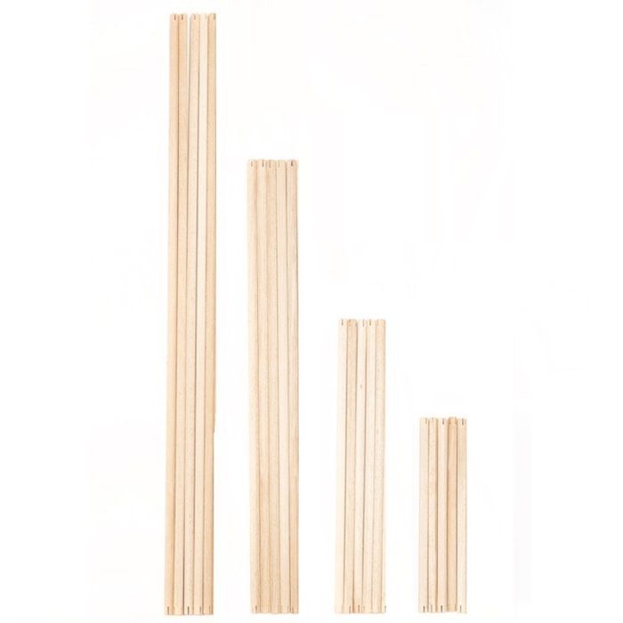 Trigonos - Baguettes en bois Trigonos