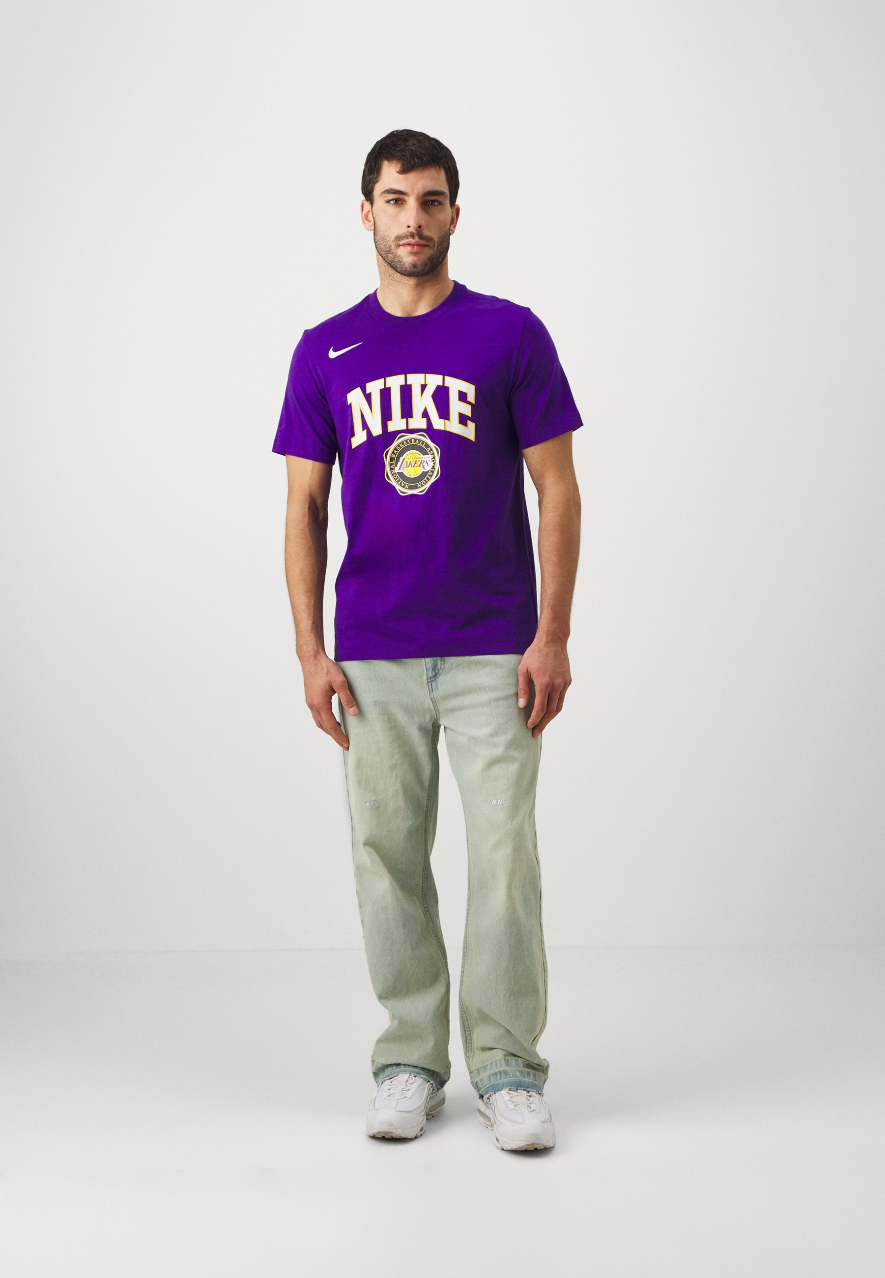Maglietta Nike Performance NBA LOS ANGELES LAKERS - Abbigliamento da club - viola campo