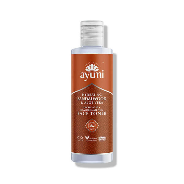 Ayumi Naturals drėkinamasis tonikas su santalu ir alaviju, 150 ml