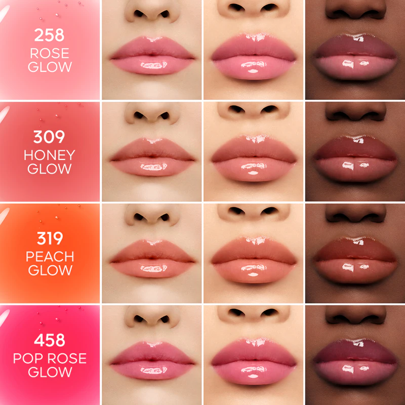 GUERLAIN Blooming Denim KissKiss Bee Glow Oil óleo labial com mel