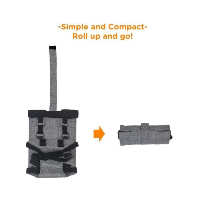 Child and Baby Booster Seat - Baby Table Seat - Grey - Unisex - Booster Seat - Up to 15 kg