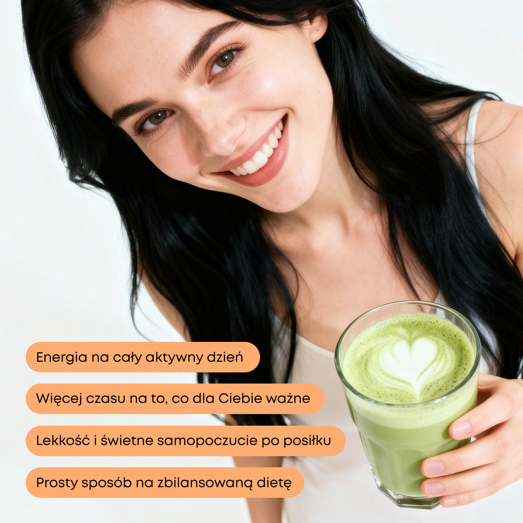 Supersonični Matcha Latte kolagen
