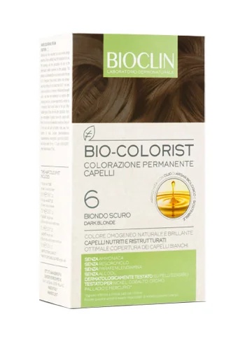 BIOCLIN Bioclin Bio-Colorist barva za lase naravni odtenek 6 temno blond