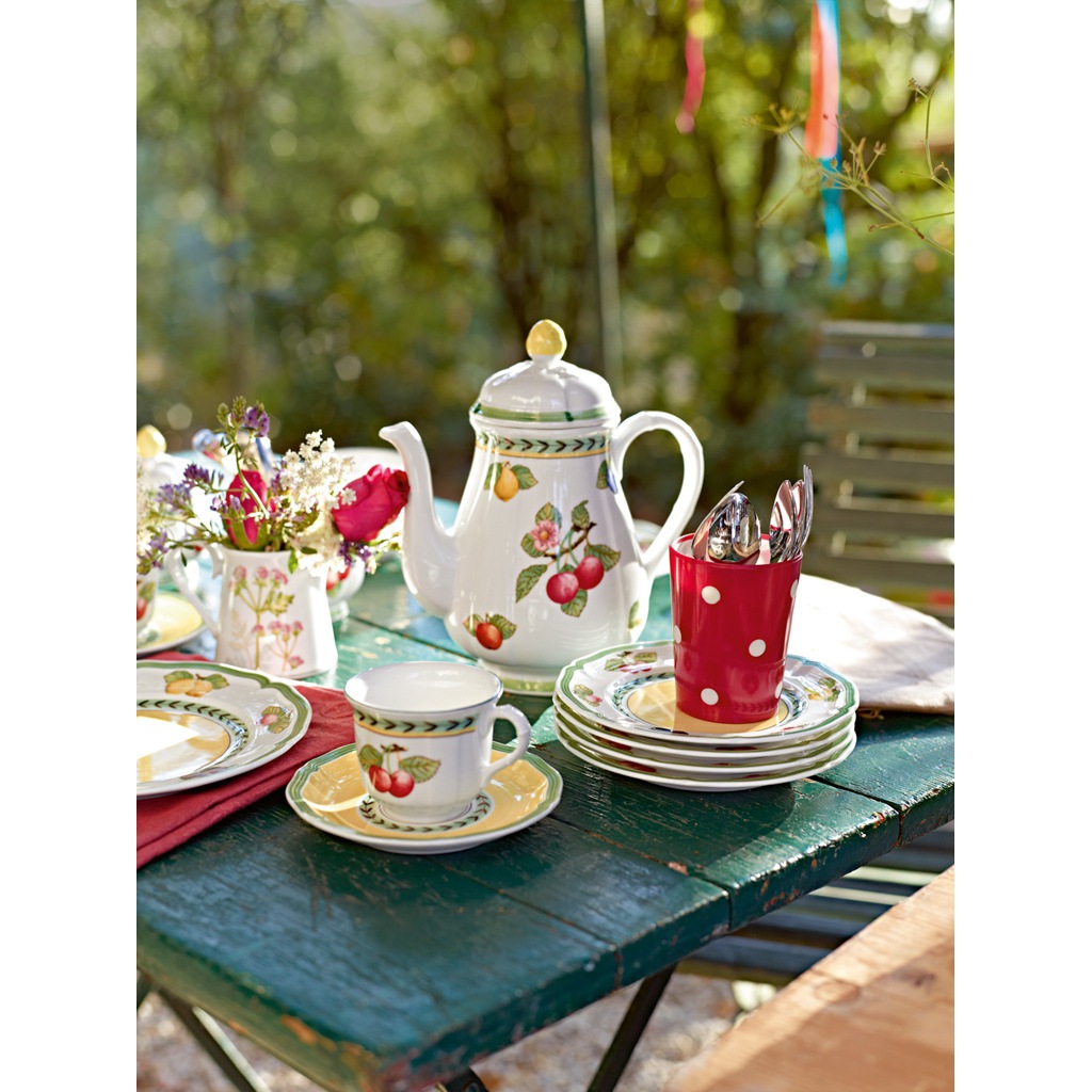 Cafetière Villeroy & Boch pour 6 personnes, modèle French Garden Fleurence – 1 pièce