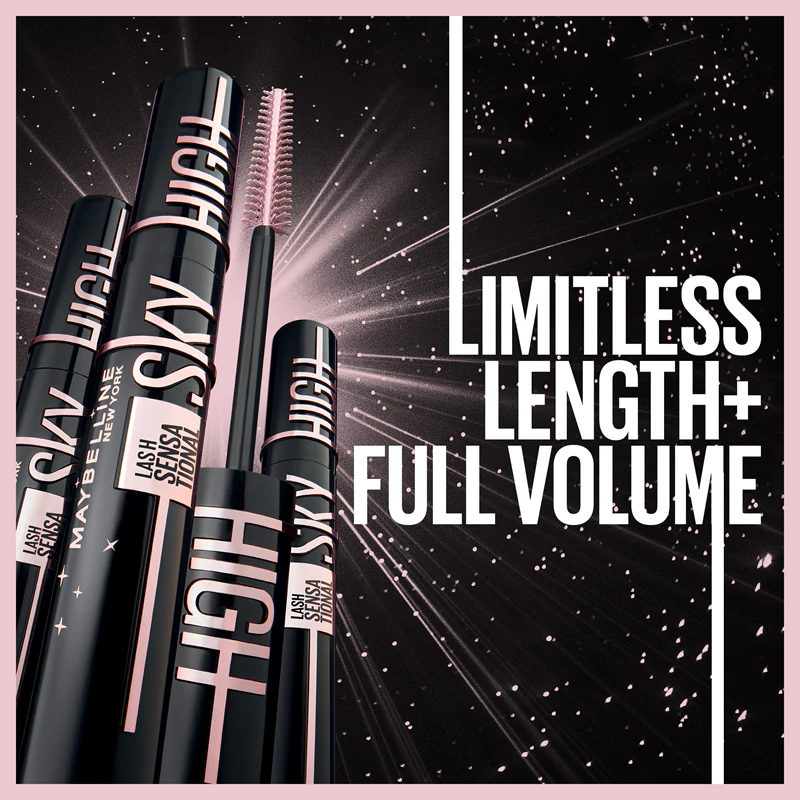 Maybelline New York Lash Sensational Sky High Cosmic Black mascara