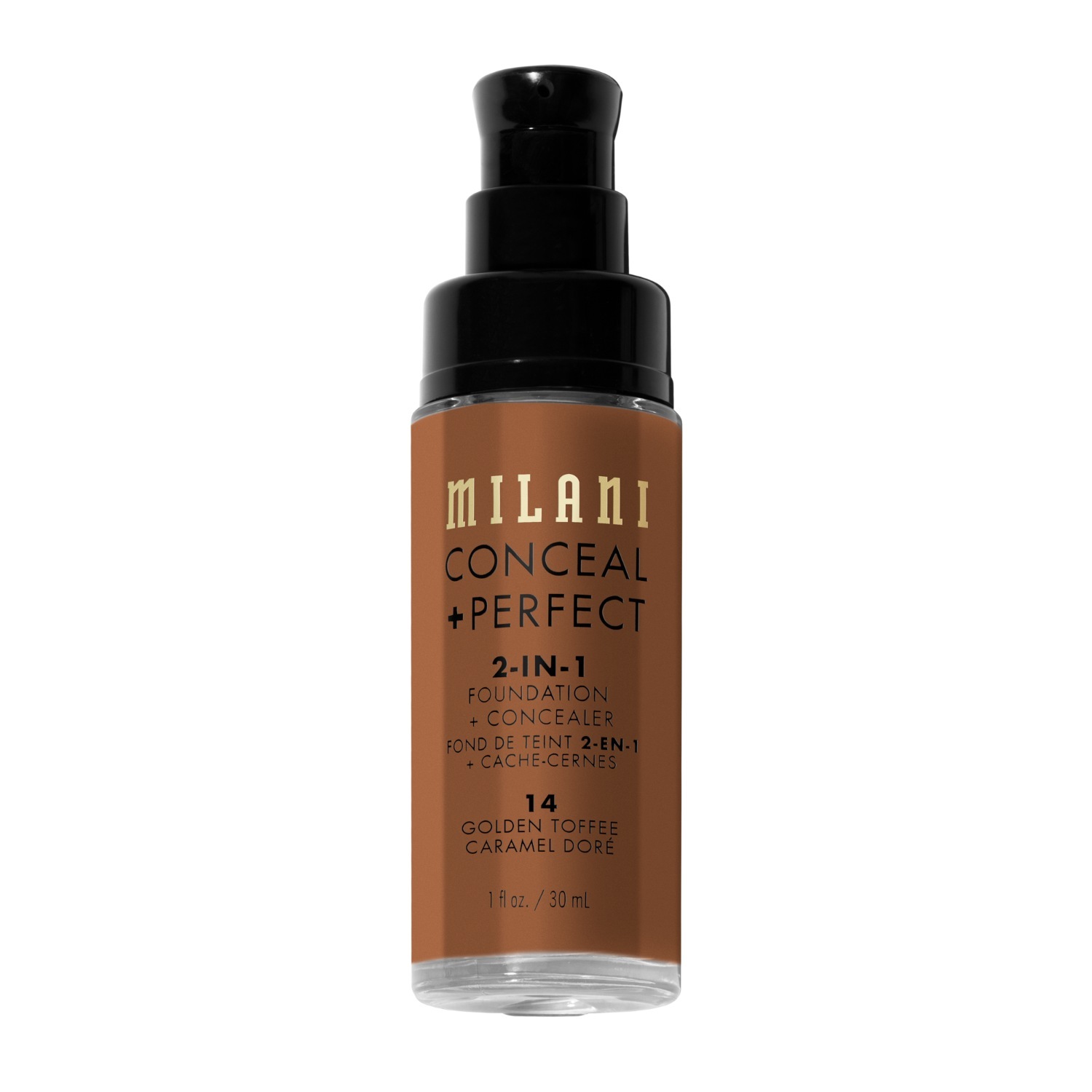 Milani Foundation 2-in-1 korektors + - 30 ml