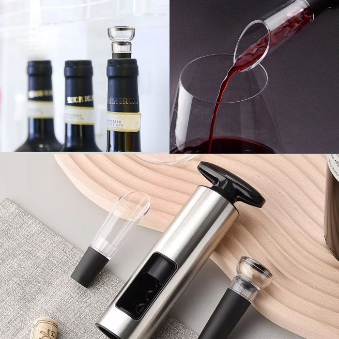 Corkscrew - CULINOREA - Weight 600g Wine Accessories Automatic Bottle Opener Set Electric Corkscrew
