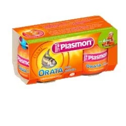 Plasmon Dourada homogeneizada Plasmon 2 unidades x 80 g alimento infantil