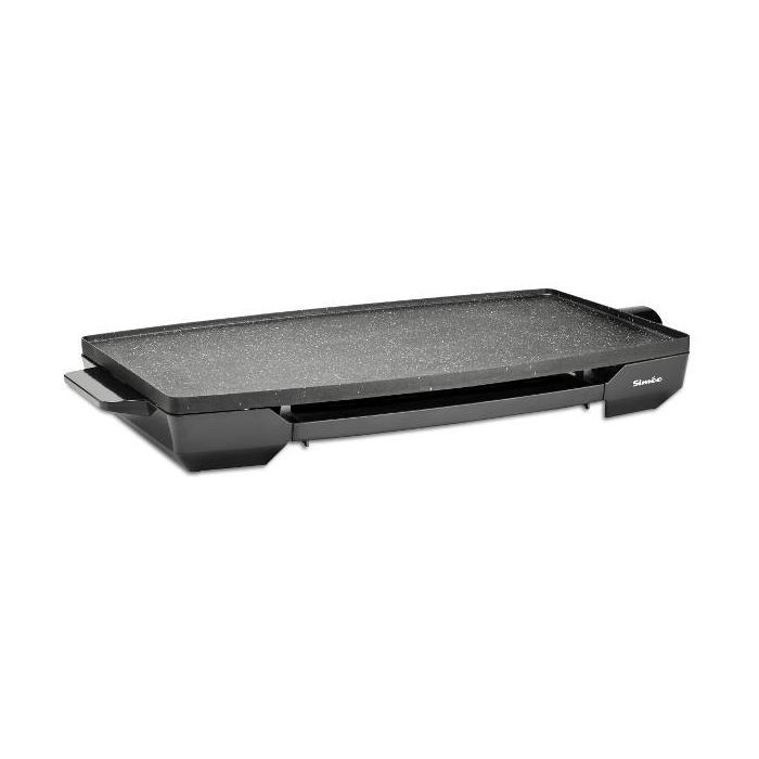 Simeo Plancha électrique effet pierre 2200w 59x34cm - cv502