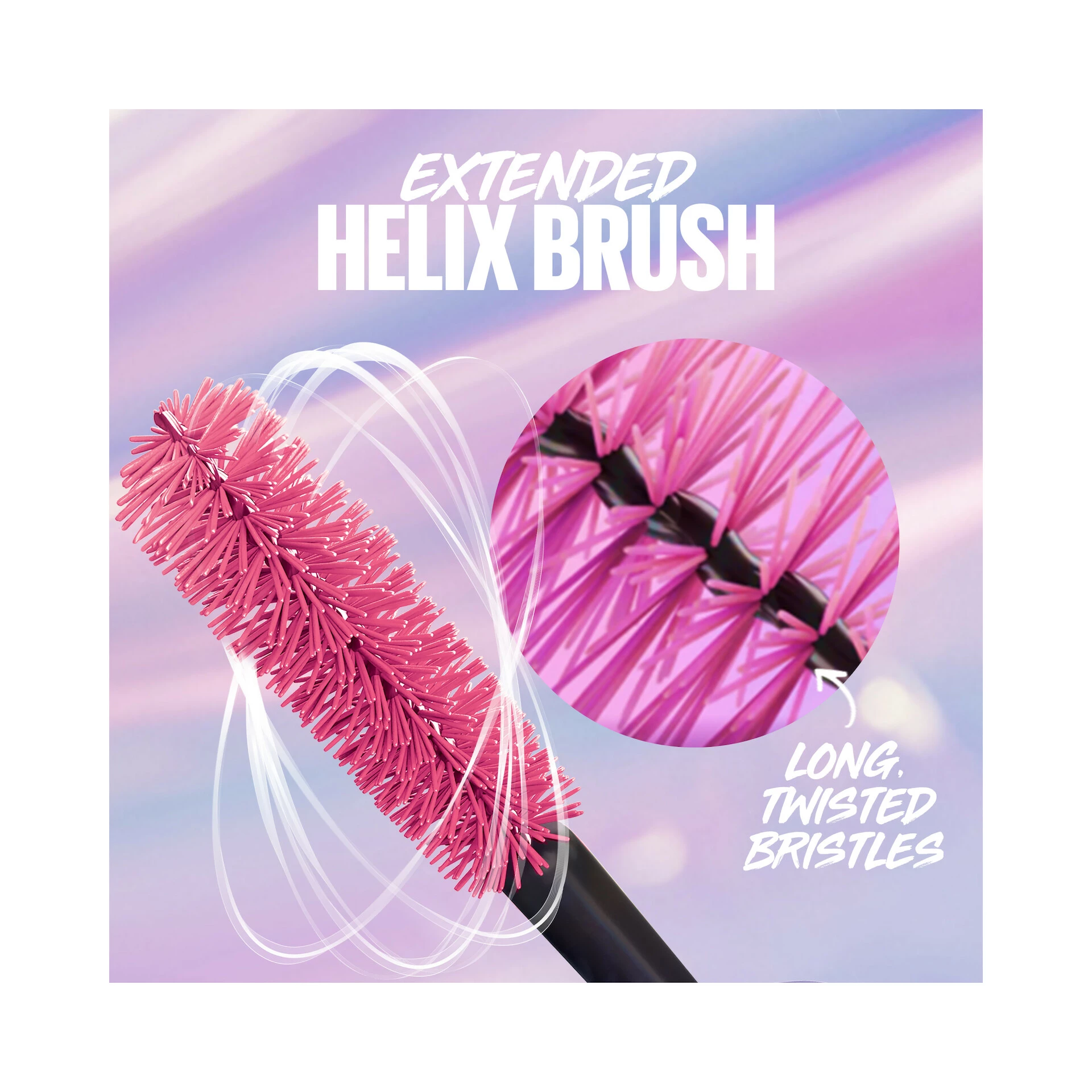 Rimel Falsies Surreal Extensions rezistent la apă, foarte negru - Maybelline