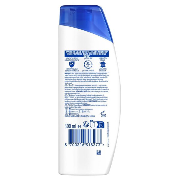 Šampón proti lupinám Head & Shoulders Sensitive 300 ml - Všetky typy vlasov a pokožky hlavy