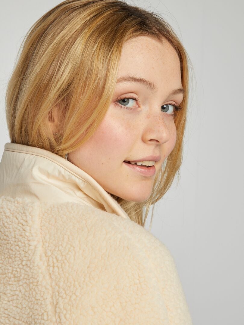 Sherpa-jas - BEIGE