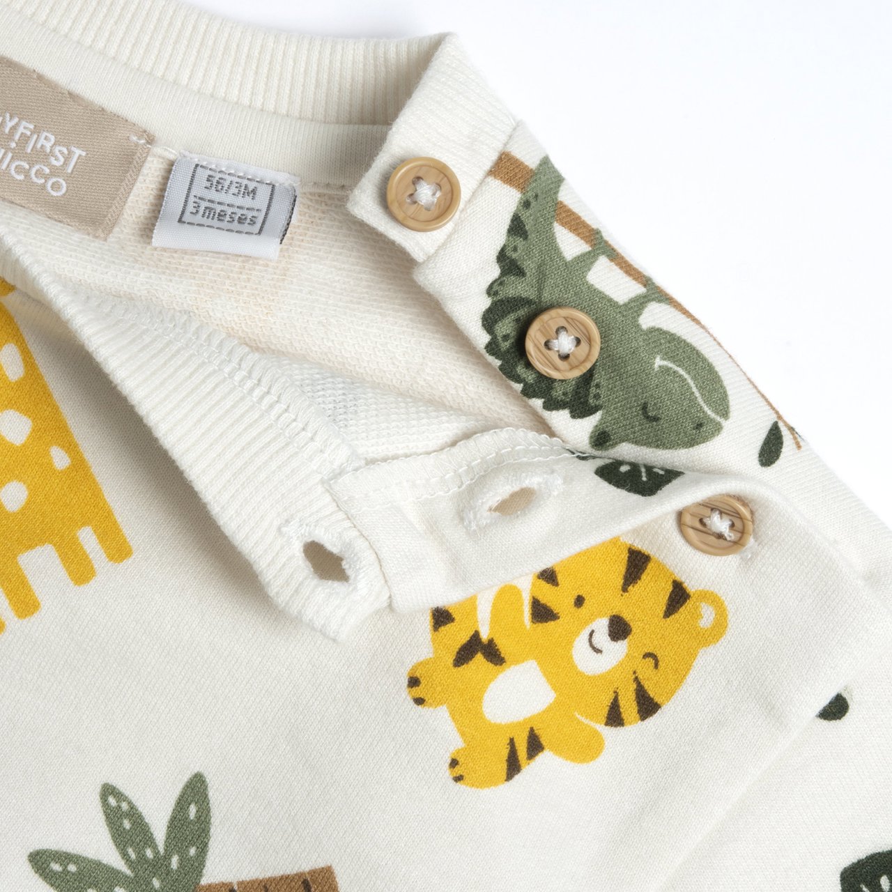Sweat-shirt à motif animal