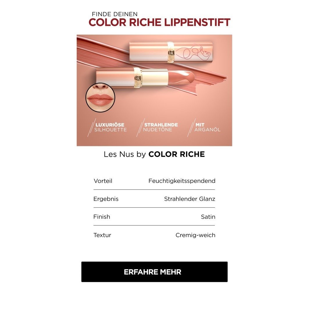 „L'Oréal Paris Color Riche Intense Volume Matte“ lūpų dažai – 1,8 g