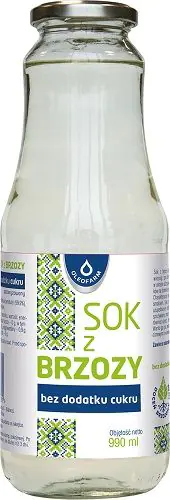 Oleofarm Sok z brzozy bez cukru