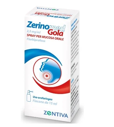 ZERINOL Spray pour la gorge Zerinomed pour la muqueuse buccale 15 ml 0,25 %