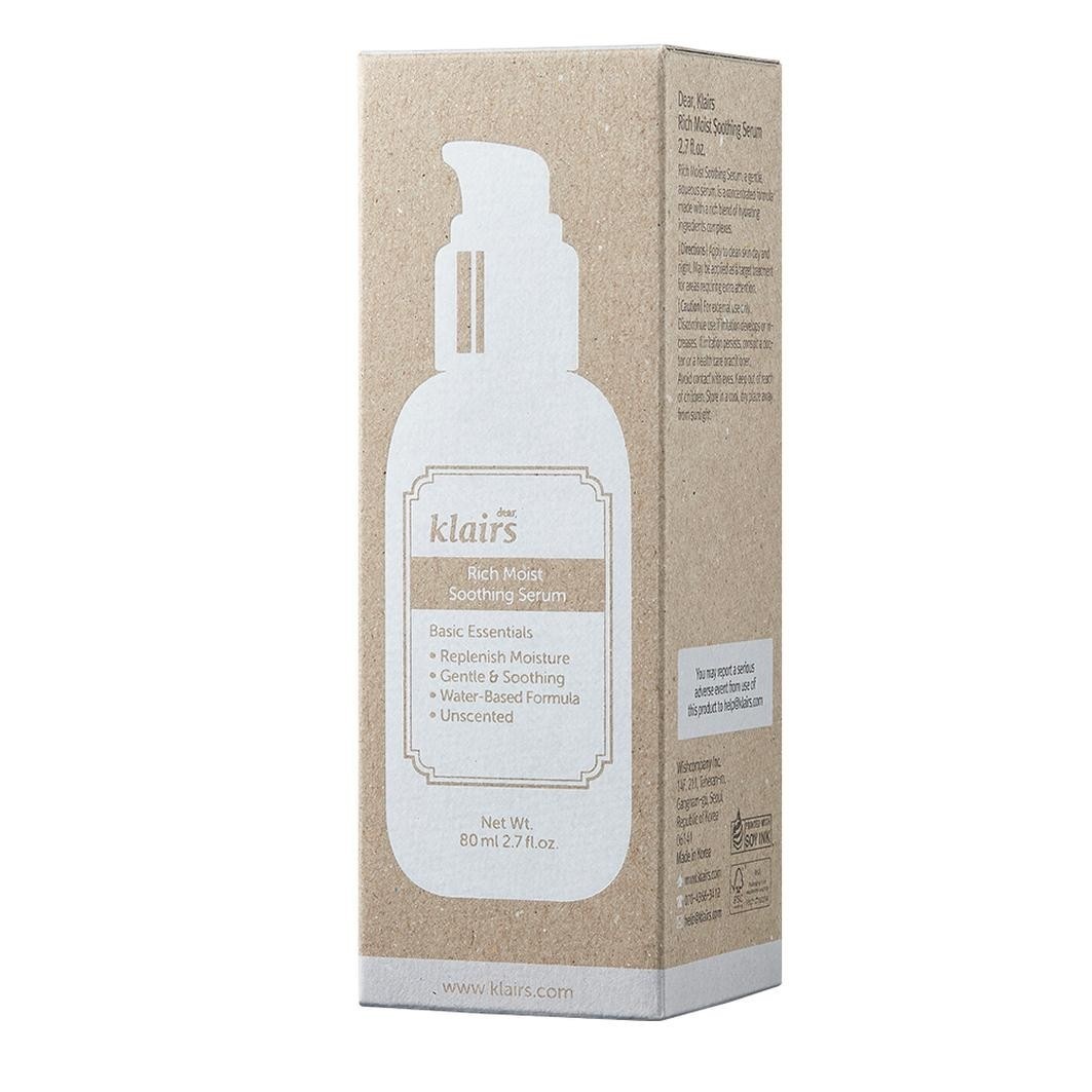 Dear Klairs Rich Moist Soothing Serum - 80 ml