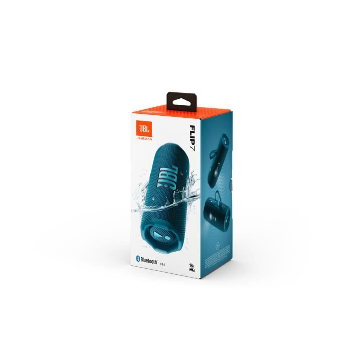 Altavoz portátil JBL Flip 7 - Azul - Resistente al agua y a las caídas