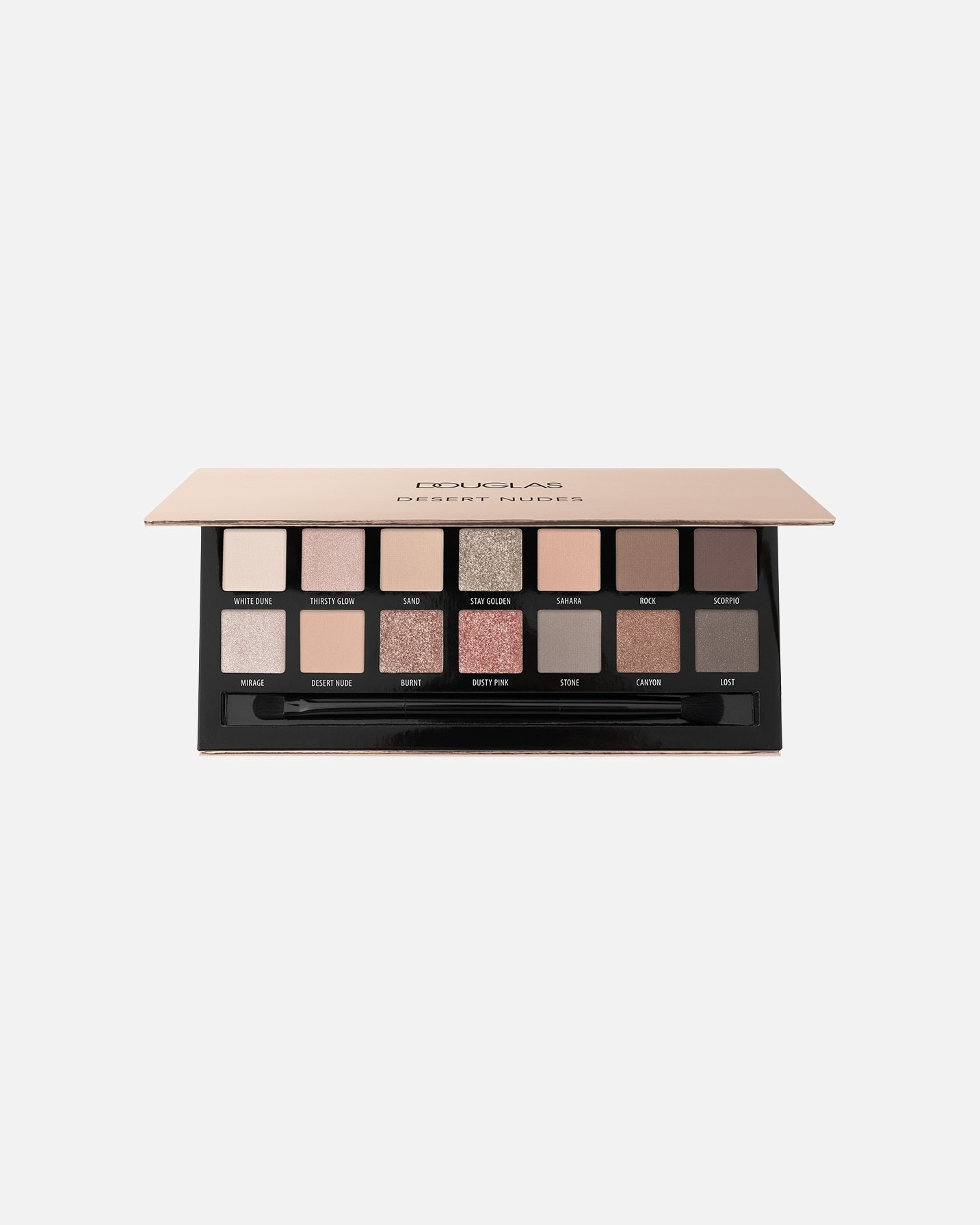 Paleta sjenila za oči Douglas Collection „Desert Nudes“ – 17,6 g