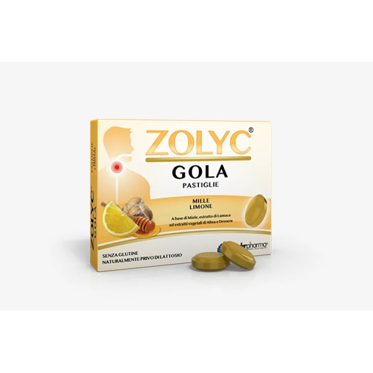 ZOLYC Pâte pour la gorge Zolyc Miel/Citron 36