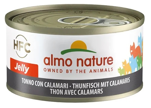 ALMO NATURE Almo Nature Kattenvoer met tonijn en inktvis (70 g)