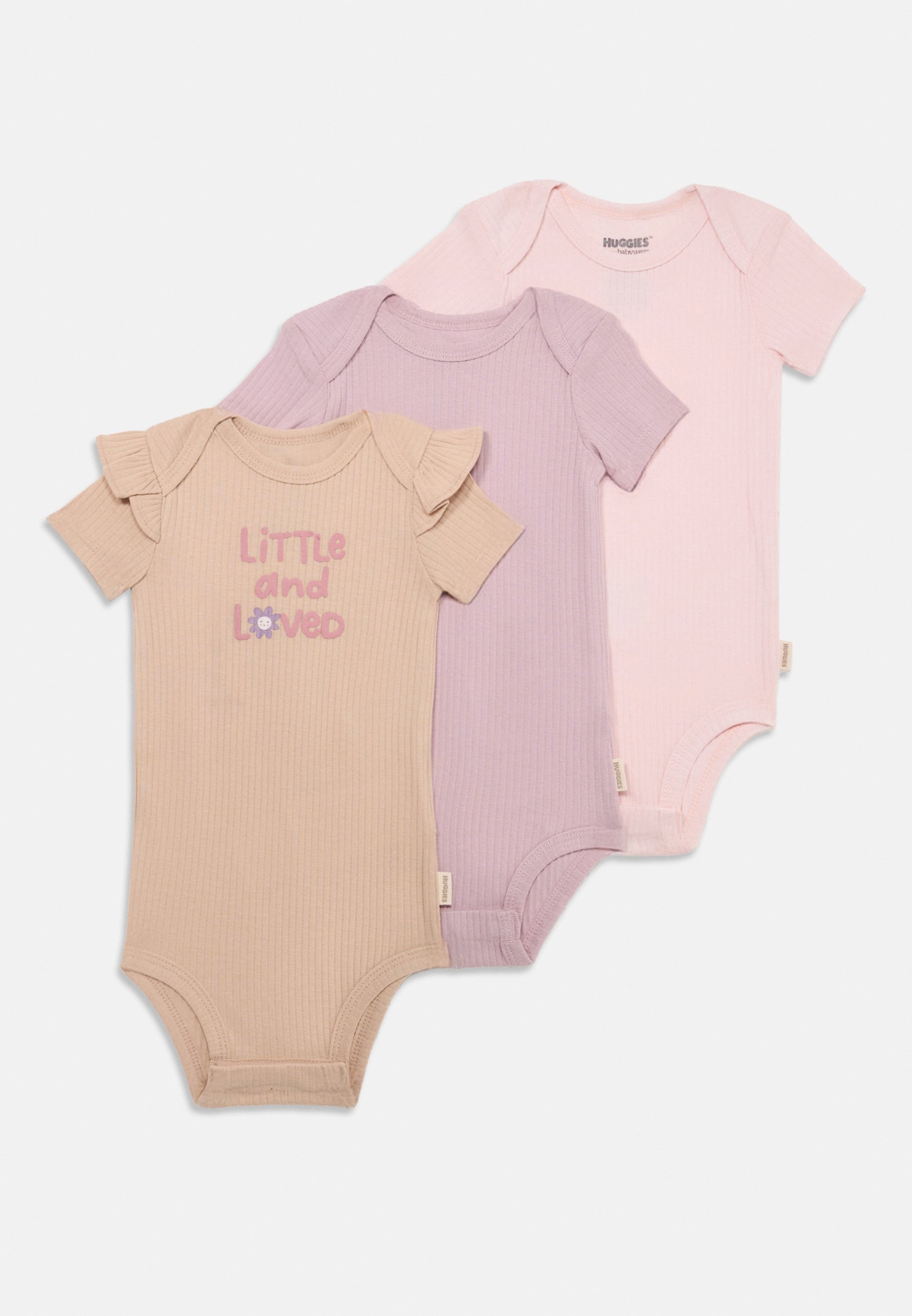 Lot de 3 bodys Huggies Bodyysuit - Granola