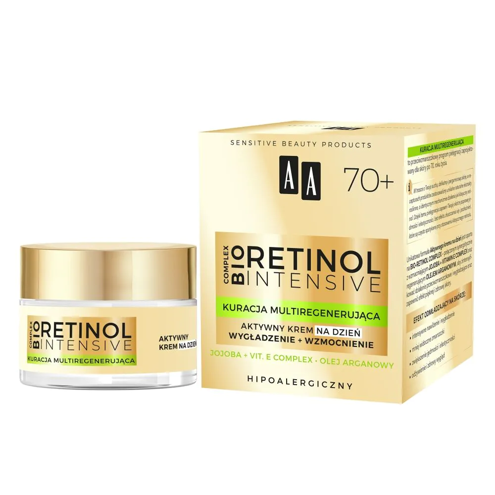AA Retinol Intensive 70+ Kuracja multiregenerująca aktywny krem na dzień