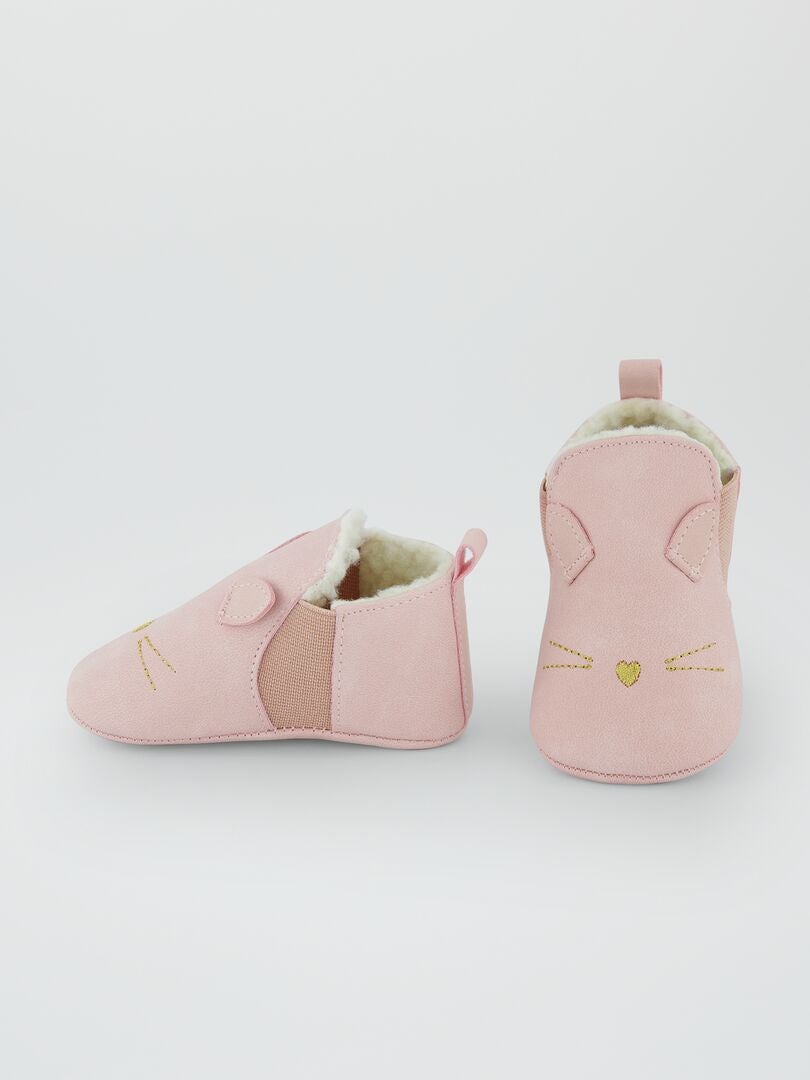 Buty z wkładką - RÓŻOWE