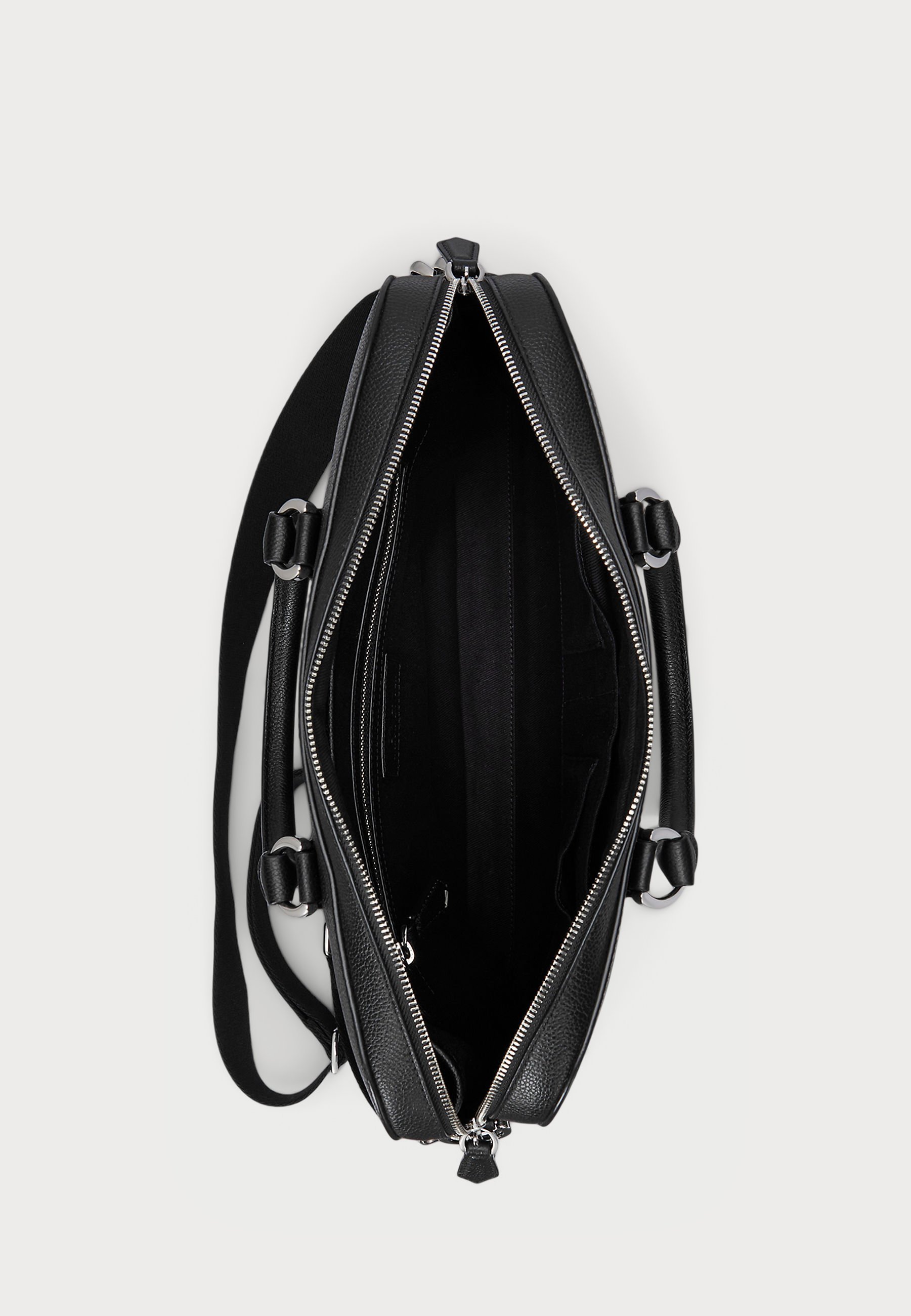 KOŽENÁ BAG TOALETNÍ TAŠKA - Aktovka - black