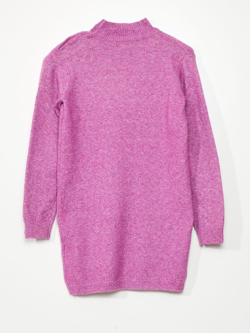 Gebreide coltrui - ROZE