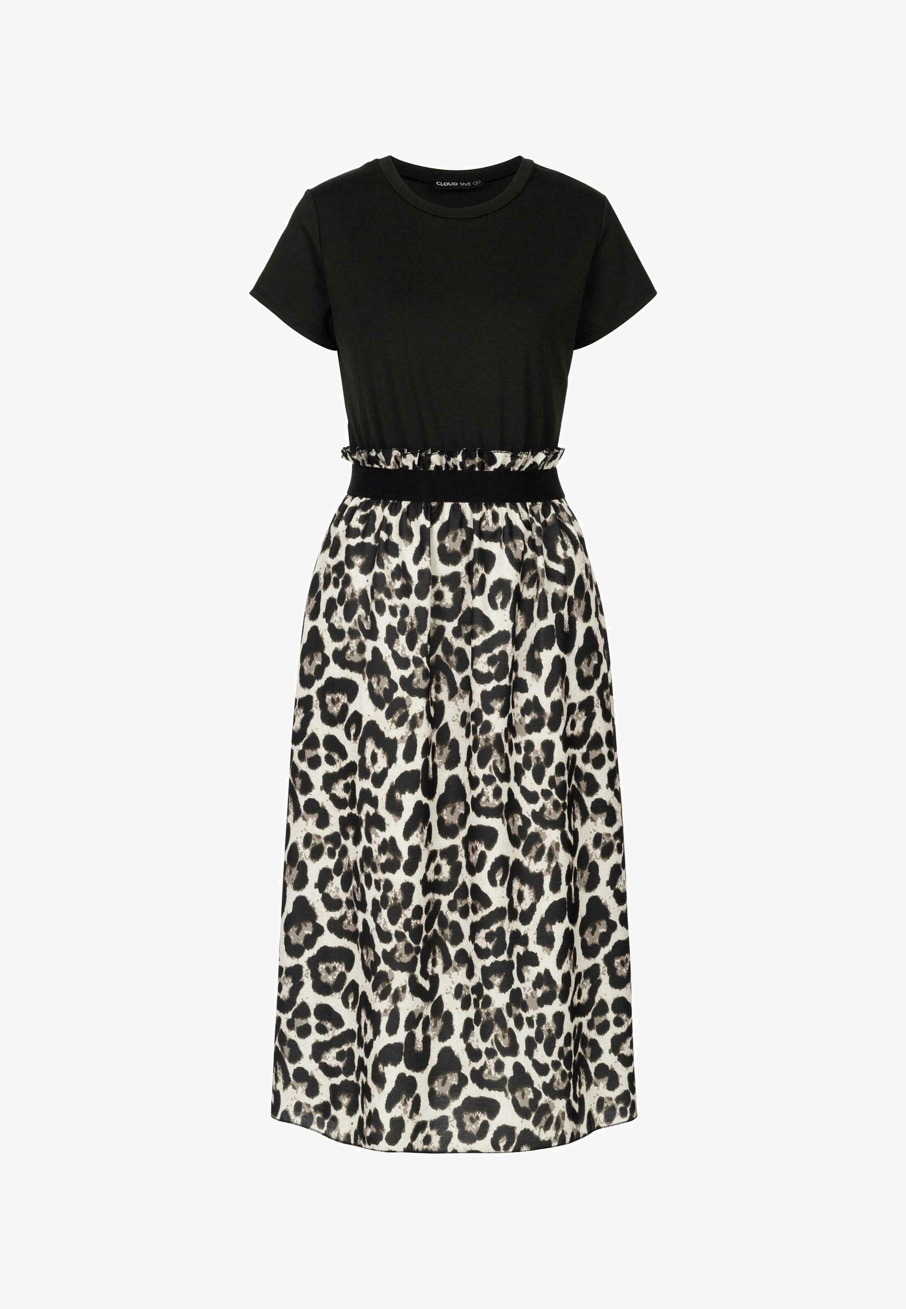 Cloud 5ive Jersey jurk - bruin